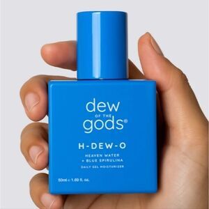 Dew of the Gods H-DEW-O Blue Spirulina Gel Moisturizer NEW MSRP $42